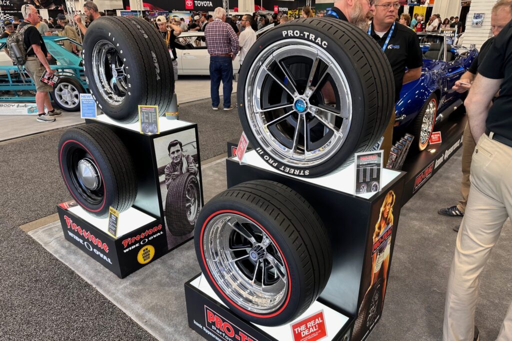 Coker Tire samples at SEMA 2025 (2)