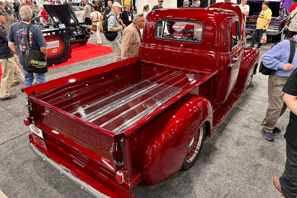 1951 Chevy 3100 Pickup Back View