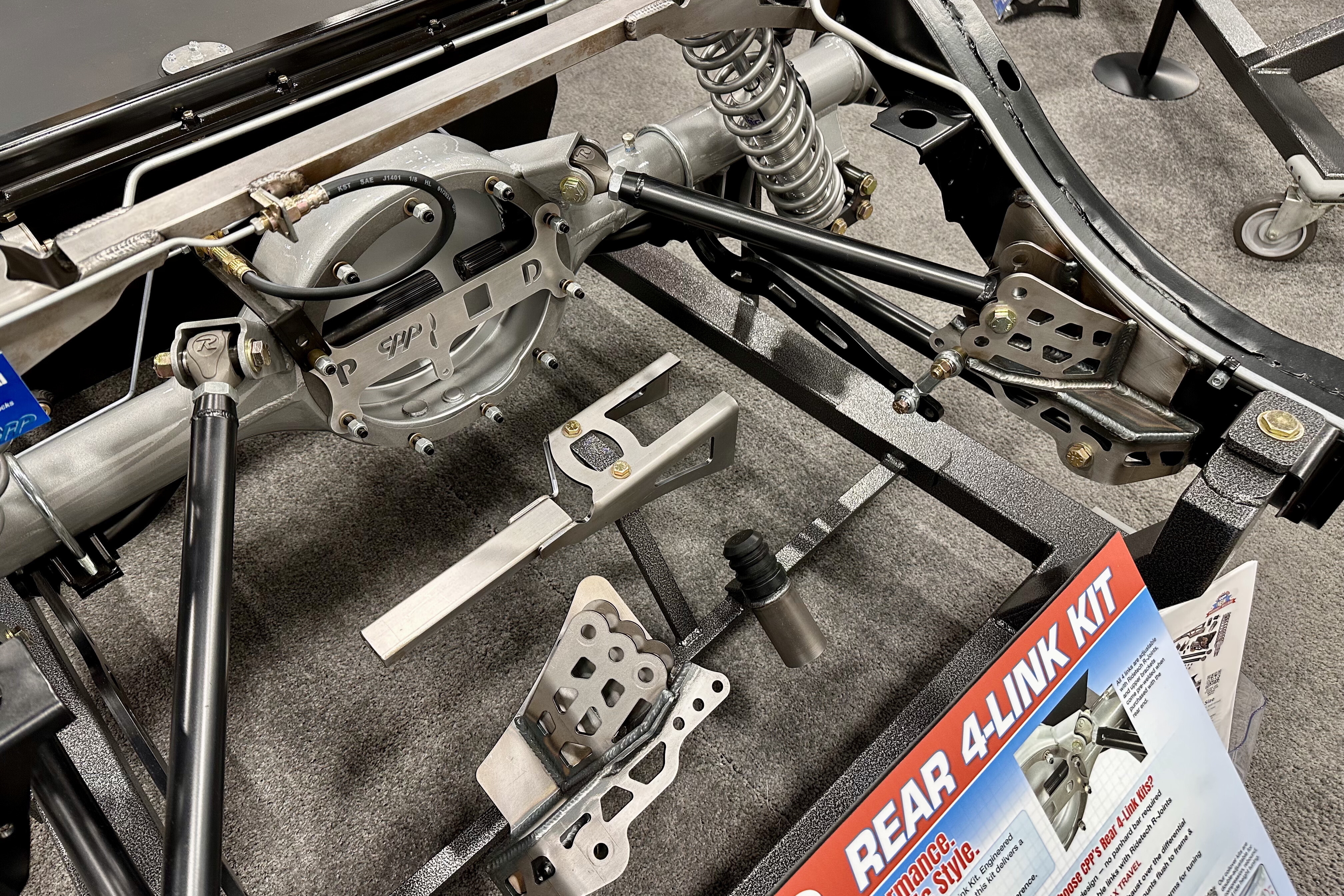 Triangular Rear Link Plans SEMA 2025: New CPP Triangulated Four-Link Rear Suspension