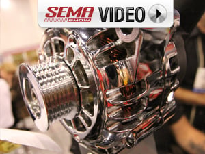SEMA 2011: Powermaster's New Vintage Starters And Chrome Alternators