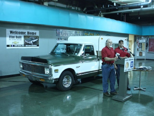 Classic Cheyenne Pickup Makes Homecoming Journey to Flint Plant