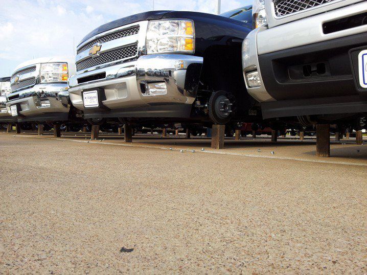 Dealership Thieves Steal 76 Chevy Wheels, Leave 19 Trucks On Block