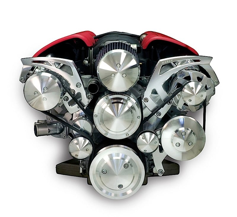 Brighten Up Your LS Engine With This Serpentine Kit From March
