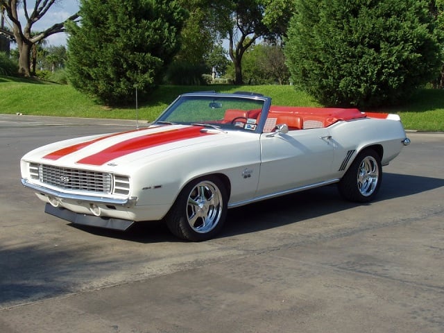 '69 Big Block Camaro Pace Car Convertible from Jet Hot Coatings