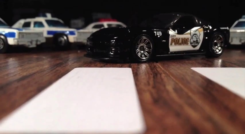 Impressive Car Chase Scene Takes Toy Cars to a Whole New Level