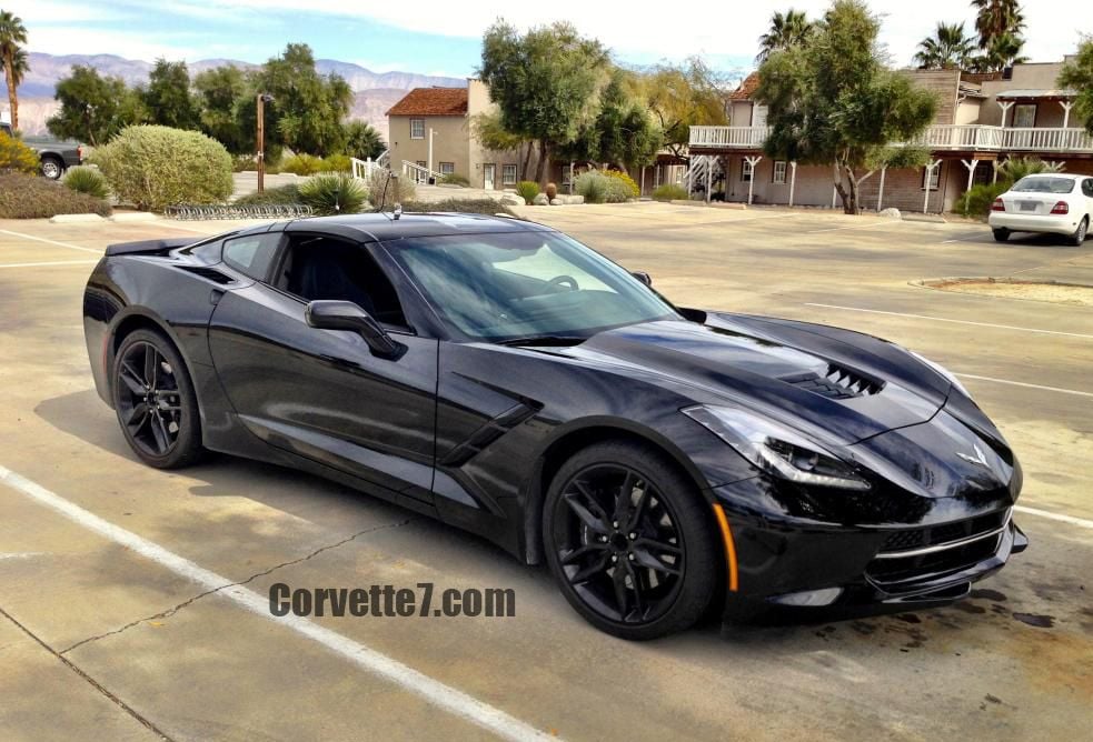 Blacked-Out 2014 C7 Corvette Spotted in SoCal - Chevy Hardcore.