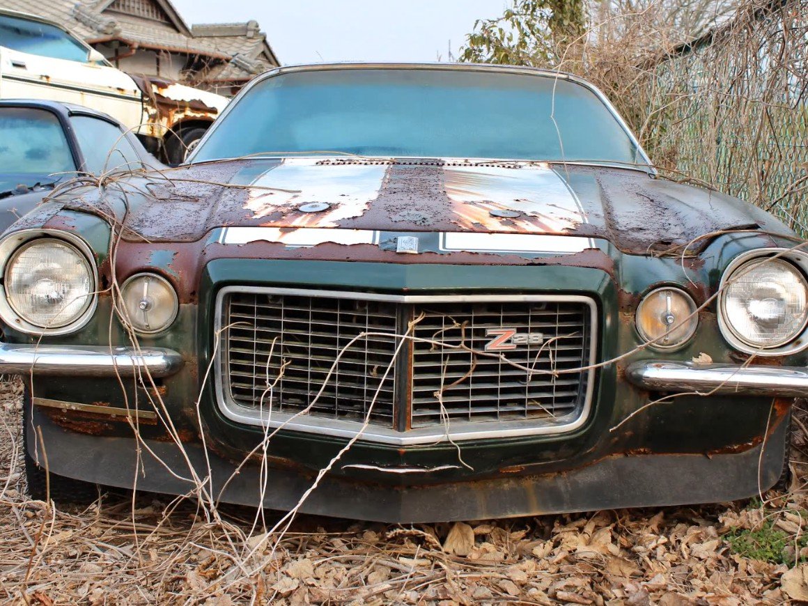 Video: All-Original 1970 Camaro Z/28-RS Found Rusting In Japan
