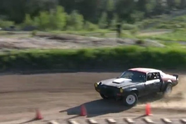 Video: Ice Monster Camaro Hot Laps On...Dirt?