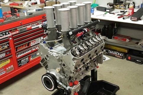 Hilborn-injected LS From Mast Motorsports Gets Happy on Nitrous
