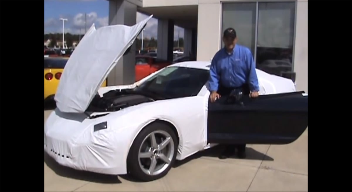 Video: Unwrapping a Brand New C7 Corvette Stingray
