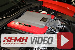SEMA 2013: Edelbrock E-FORCE Supercharger for C7 Vette and Silverado