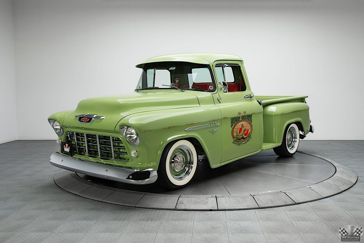 Video: RK Motors Charlotte, '55 Chevy 3100 Is All "Home Grown"