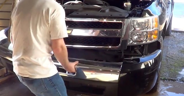 DIY: Replacing The Front Bumper End Caps On Your '07-'13 Chevy Truck