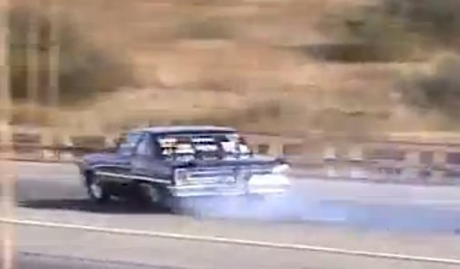 Video: 1965 Chevelle Drag Race CRASH!