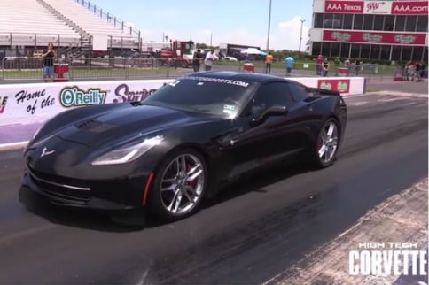 Video: Very Fast C7 Corvette Quarter-Mile Trap Speed