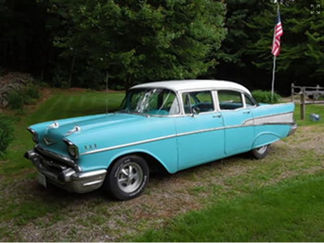 Video: Son Surprises Dad with '57 Chevy for His 57th Birthday