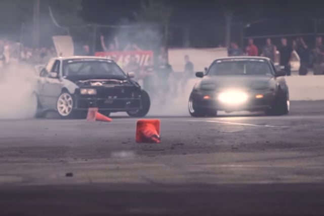 Video: Midwest Drift Union Lights It Up At The Holley LS Fest