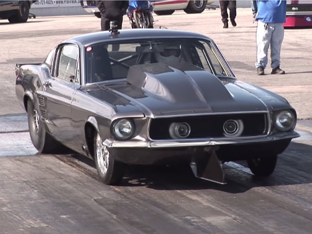 Video: Chevy-Powered '67 Mustang "Helleanor" Dominates The Track