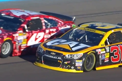 Video: You Make The Call On Ryan Newman And Kyle Larson At Phoenix