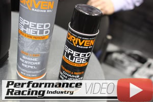 PRI 2014: Driven's Speed Lube Reduces Stickiness; Race Wax Protects