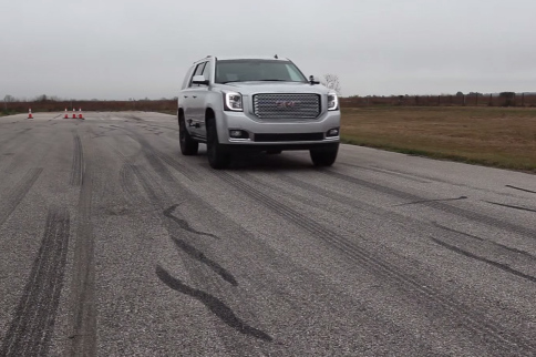 Video: Hennessey-Supercharged Yukon Denali Runs 0-60 In 4.5 Seconds