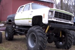 Video: LSX Turbocharged Chevy Mud Truck at Play
