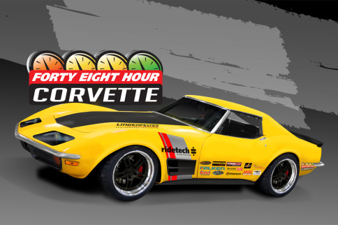 The Ridetech Build Center Will Be Hosting the 48 Hour Corvette