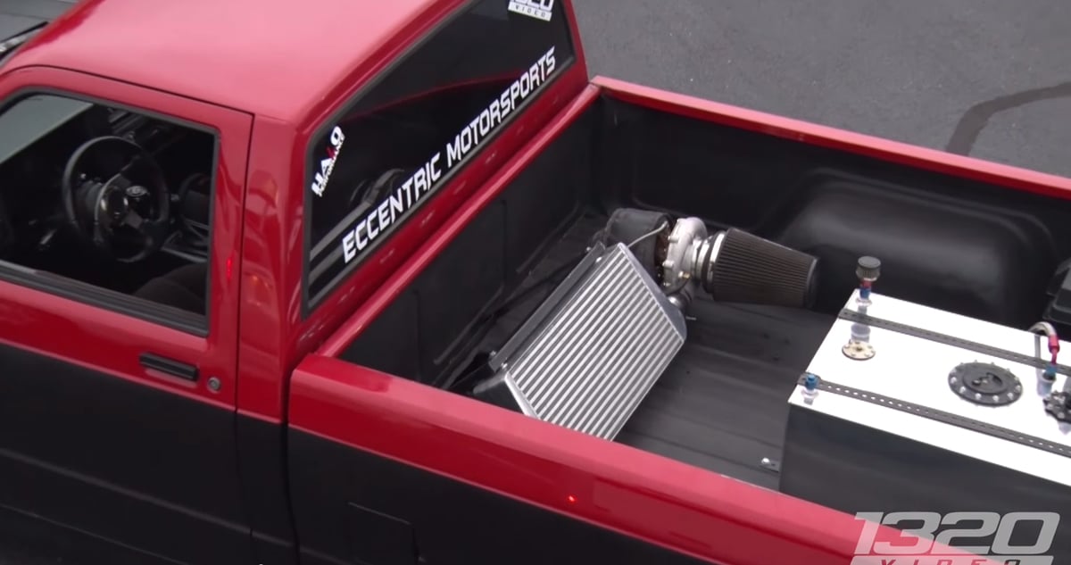 Video: GMC Sonoma With Bed-mounted Turbo Setup Is Pretty Wicked