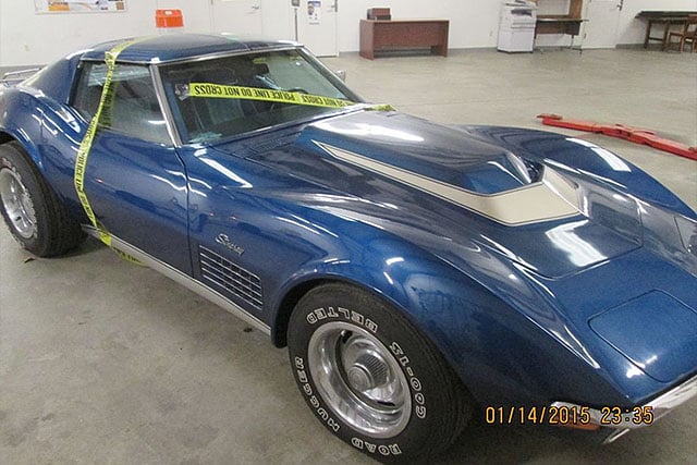 Video: Stolen 1972 Corvette Found After Forty Two Years