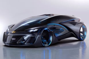 The Chevy FNR Concept Car Goes Into the Future