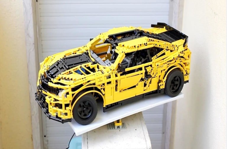 Video: Fully Functional 3D Model Of 5th Gen Camaro Made Of Legos