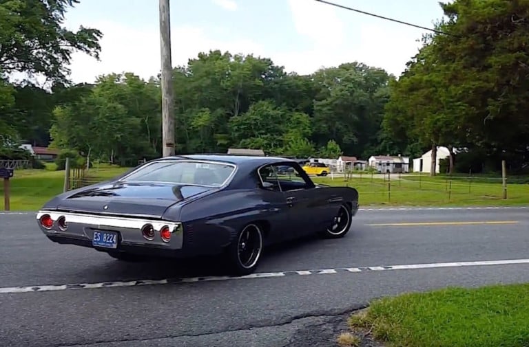 Video: '71 Turbo 5.3 Swapped Chevelle Displays Its Anti-Lag