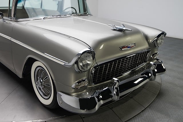 Video: Feast Your Eyes On This Slick Silver Resto-Mod ’55 Nomad