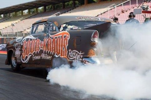 VIDEO: Racing a '55 Chevy Bel Air In Germany