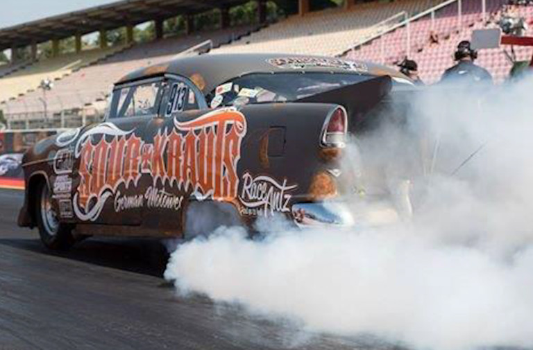 VIDEO: Racing a '55 Chevy Bel Air In Germany