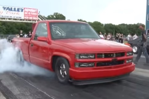 Video: Justin Kalwei's Nasty 8-Second Twin Turbo Truck