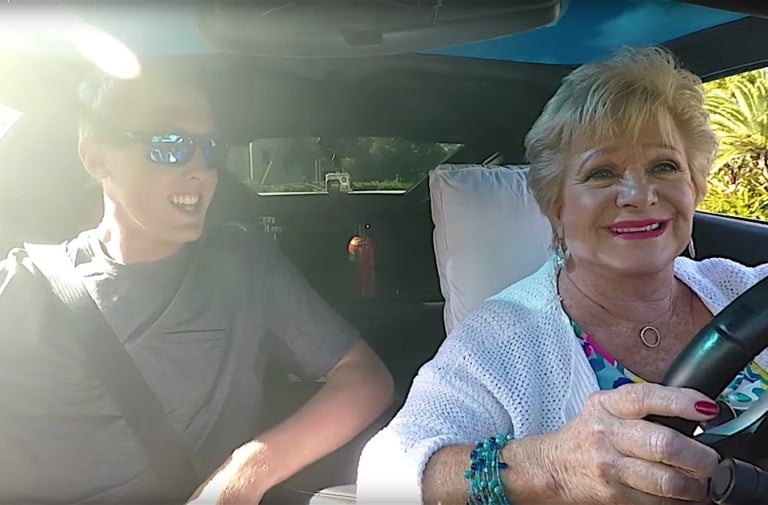 Video: Grandma Does A Burnout & Hits 120mph In 900hp Corvette