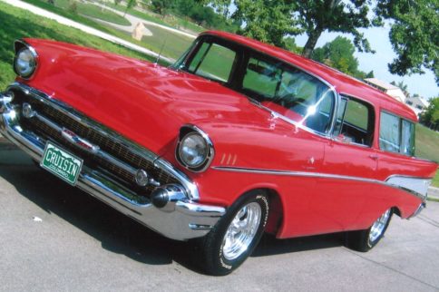 This '57 Nomad Is Red, Righteous, And Ready To Cruise