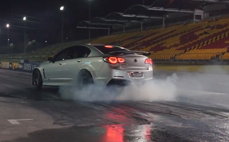 Video: Holden GTS Breaks Record Thanks To Dodge Demon Tech
