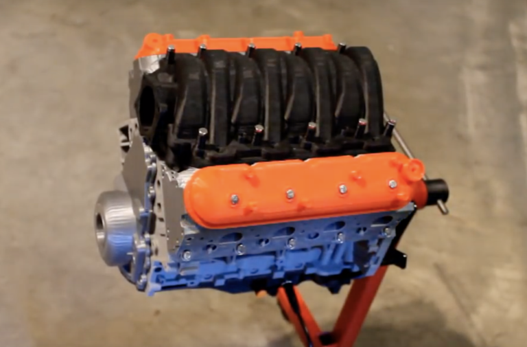 3D Print Your Own Chevrolet Camaro LS3 V8 Engine