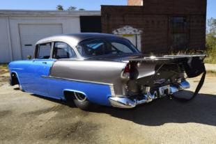 This '55 Chevy Is Twin-Turbo-Fed King Of The Street And Strip