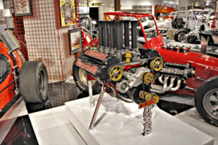 The Museum Of American Speed Display: Moser DOHC Small-Block Chevy