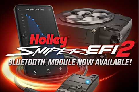 Holley Introduces Bluetooth Connectivity To Sniper 2 EFI